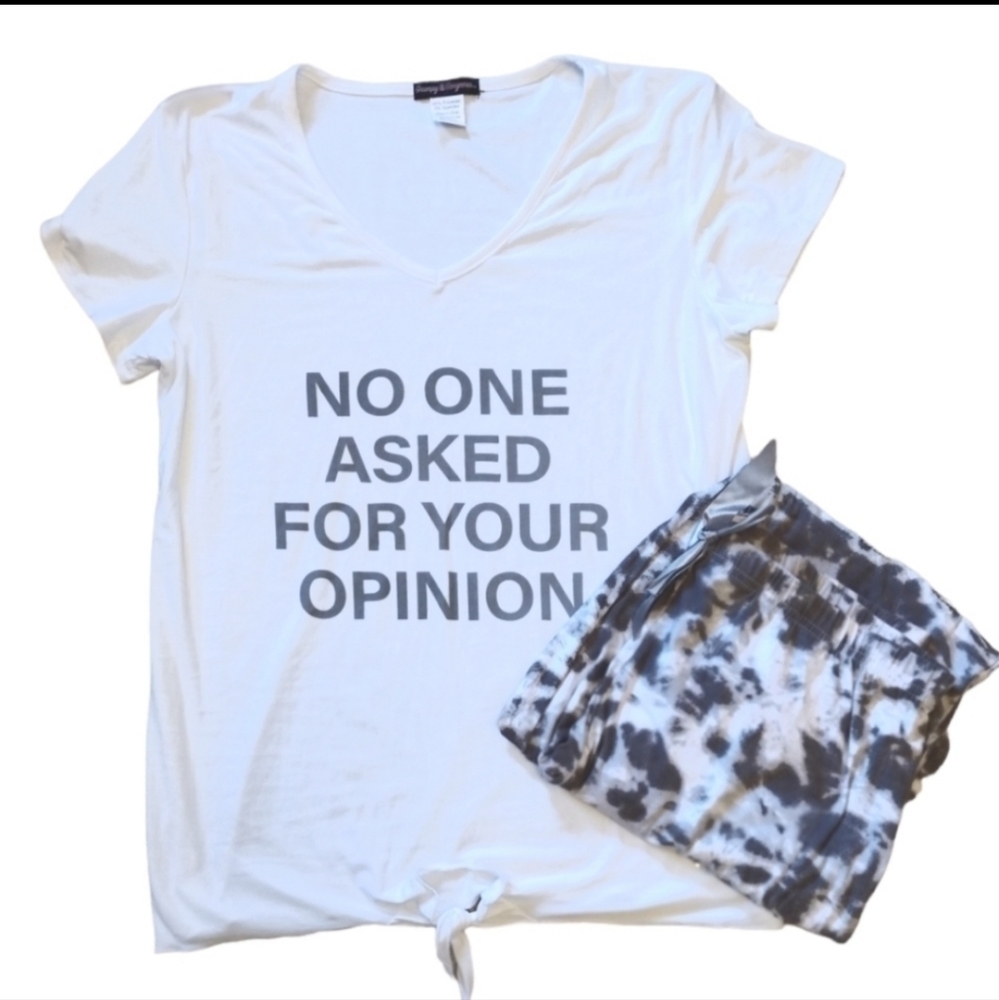 No One Asked Your Opinion NWOT Jr L